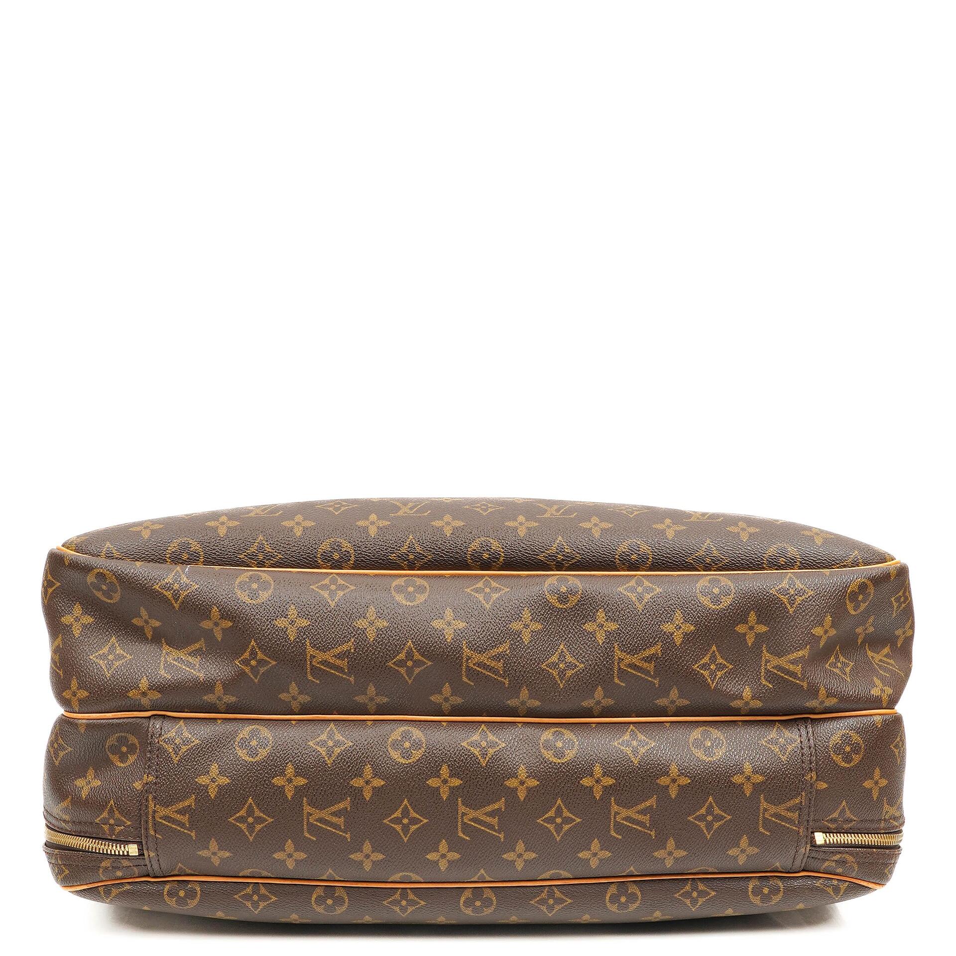Louis Vuitton Alizé 45 Monogram Beschichtetes Canvas Reisetasche, 2002