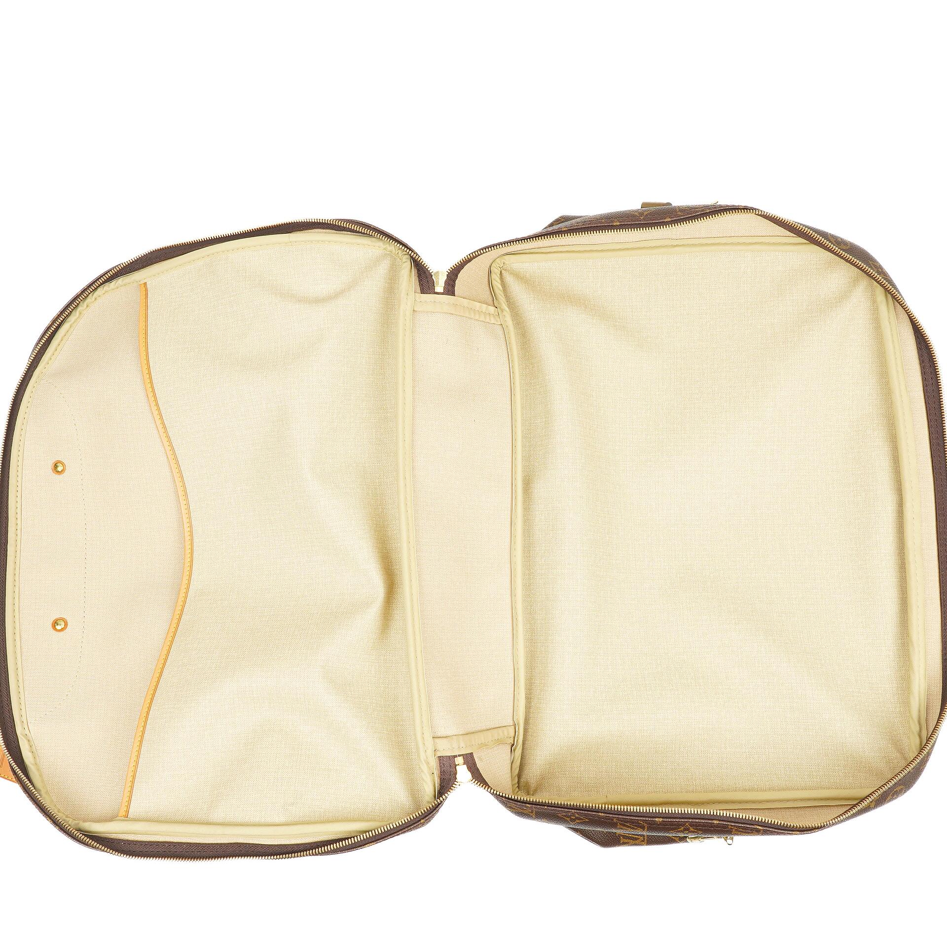 Louis Vuitton Alizé 45 Monogram Beschichtetes Canvas Reisetasche, 2002