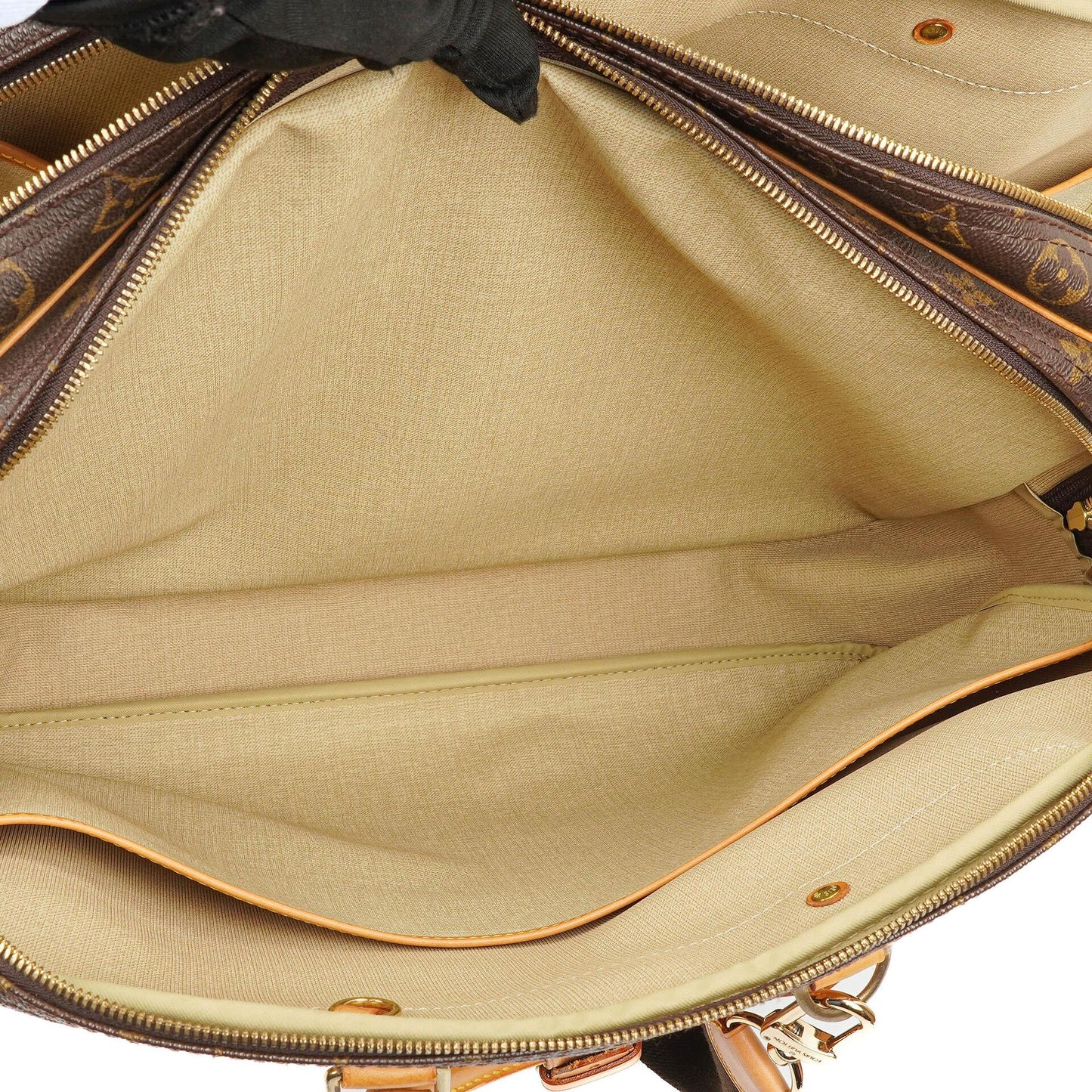 Louis Vuitton Alizé 45 Monogram Beschichtetes Canvas Reisetasche, 2002