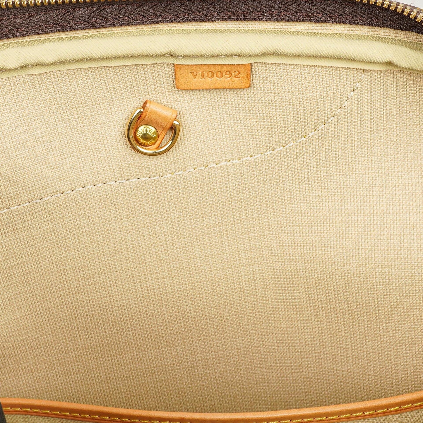 Louis Vuitton Alizé 45 Monogram Beschichtetes Canvas Reisetasche, 2002
