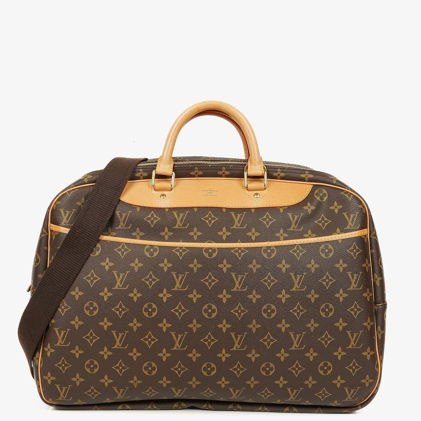 Louis Vuitton Alizé 45 Reisetasche mit zwei Fächern aus Monogram Canvas