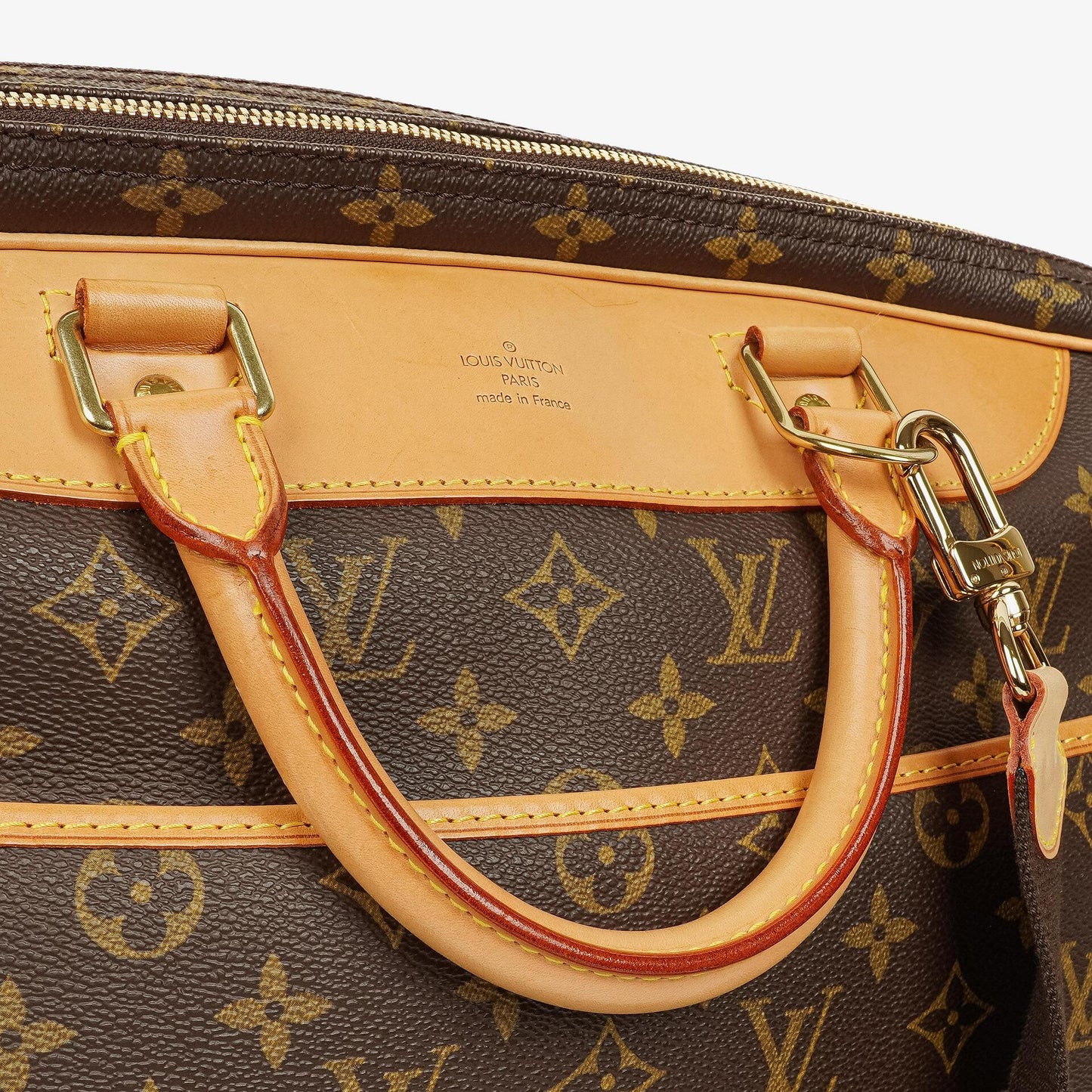 Louis Vuitton Alizé 45 Reisetasche mit zwei Fächern aus Monogram Canvas