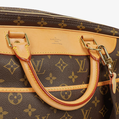 Louis Vuitton Alizé 45 Reisetasche mit zwei Fächern aus Monogram Canvas