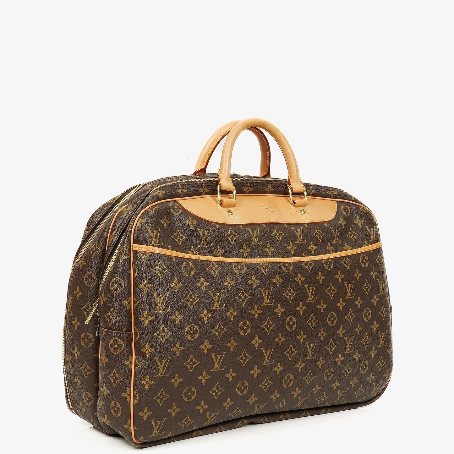 Louis Vuitton Alizé 45 Reisetasche mit zwei Fächern aus Monogram Canvas