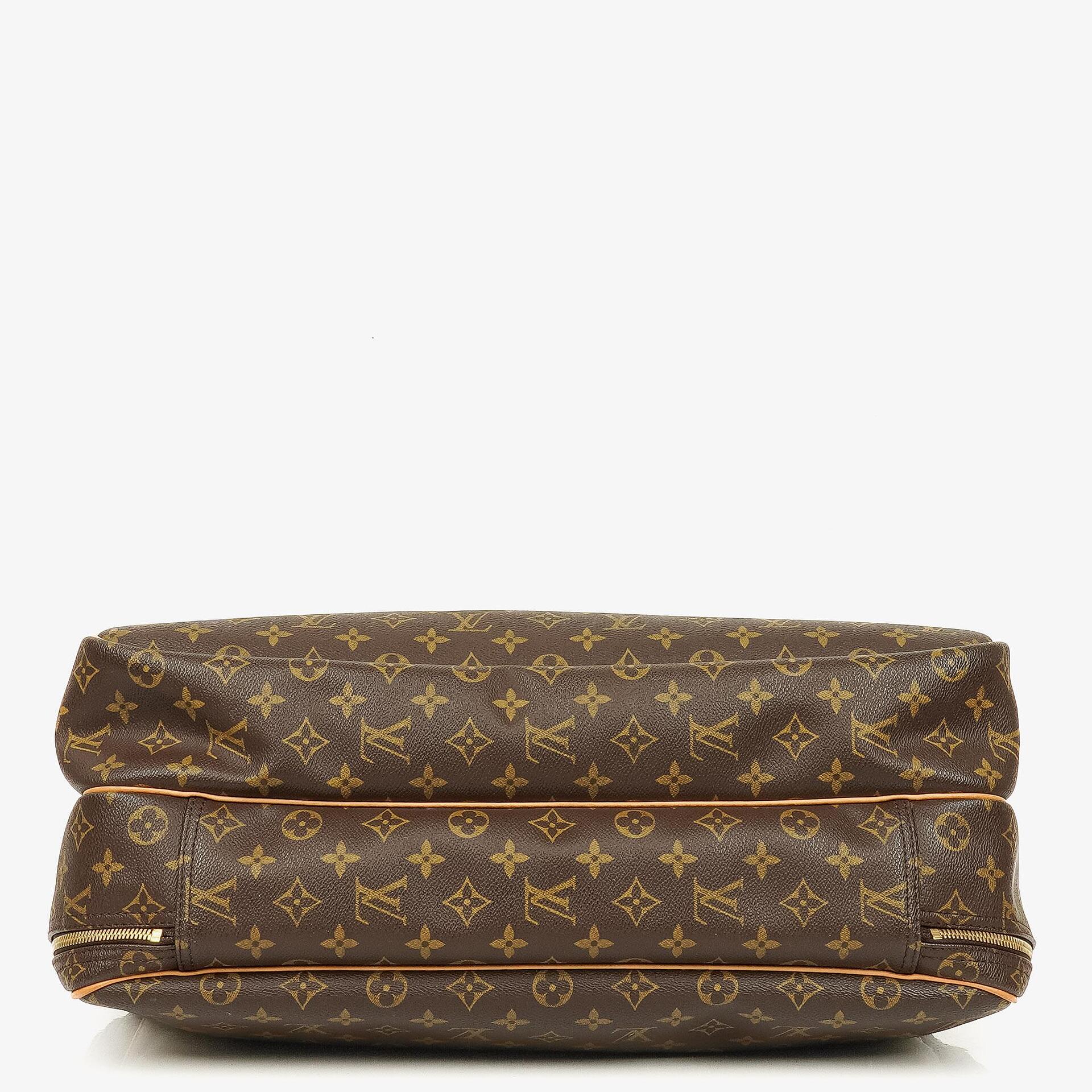 Louis Vuitton Alizé 45 Reisetasche mit zwei Fächern aus Monogram Canvas