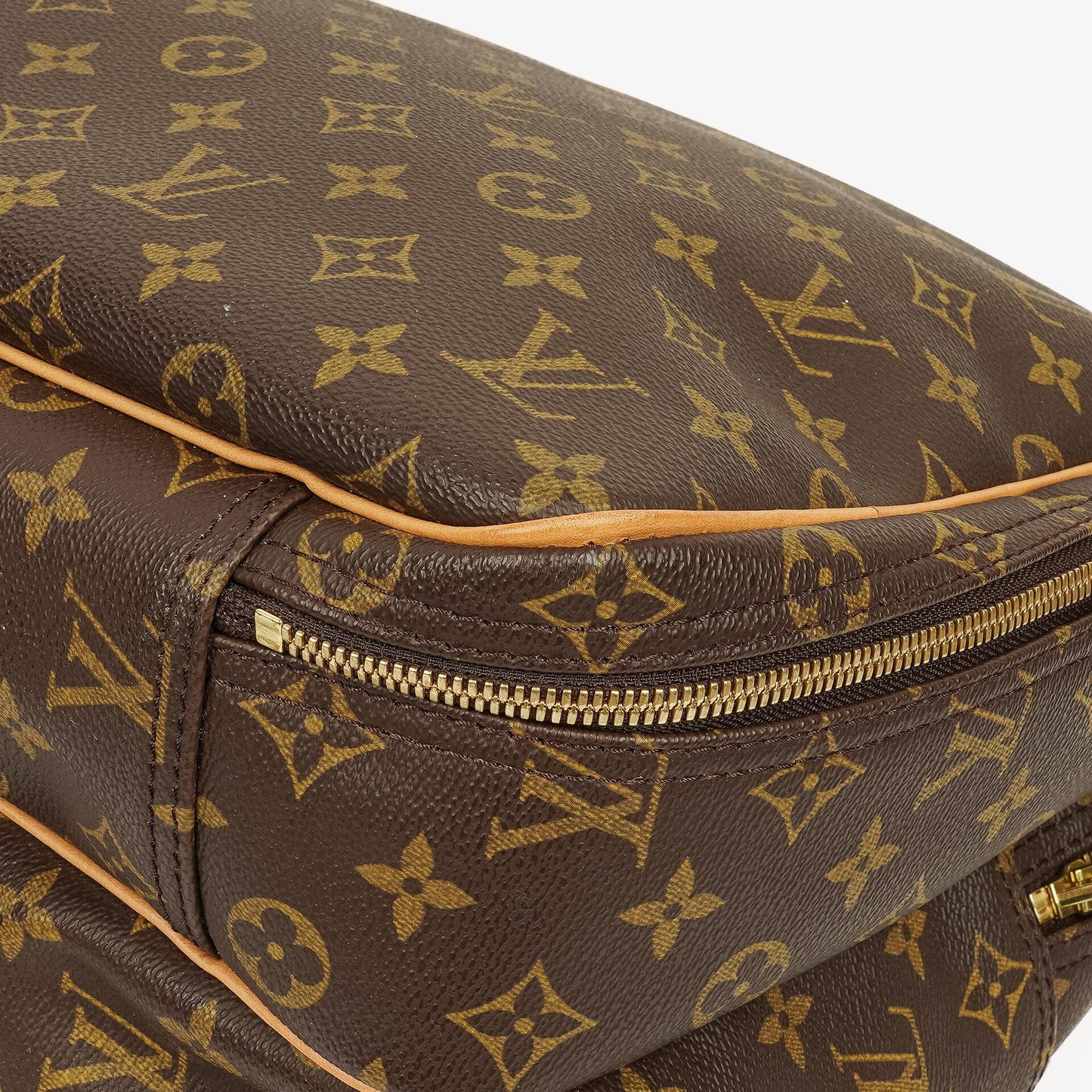 Louis Vuitton Alizé 45 Reisetasche mit zwei Fächern aus Monogram Canvas
