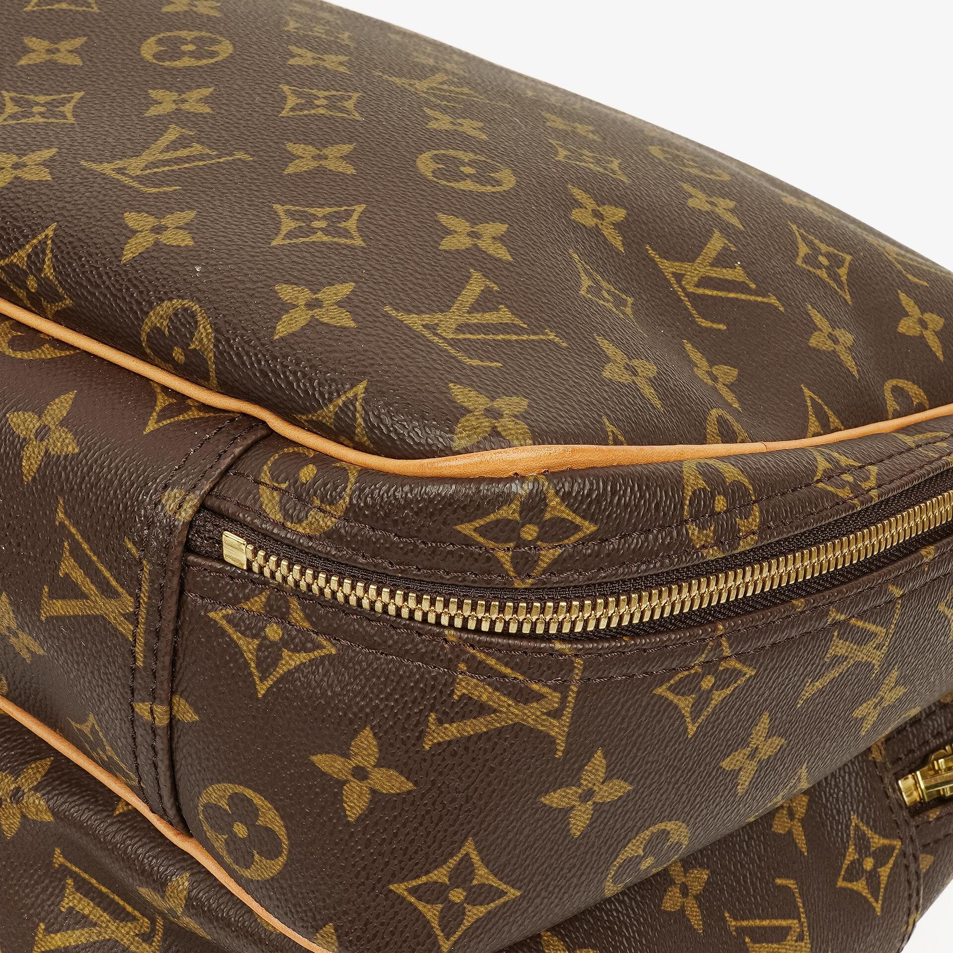 Louis Vuitton Alizé 45 Reisetasche mit zwei Fächern aus Monogram Canvas