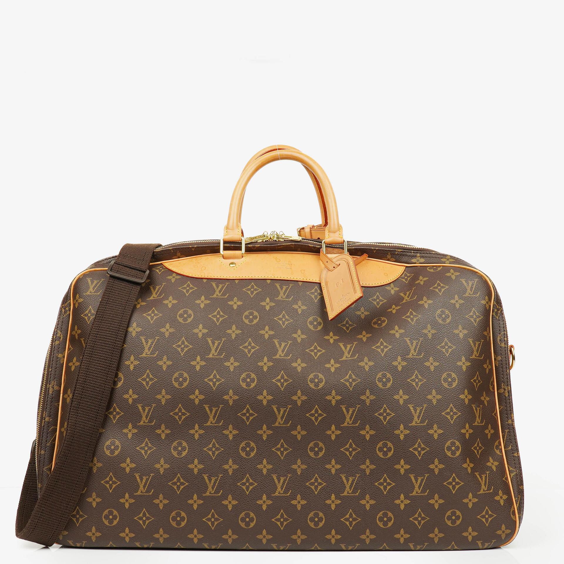 Louis Vuitton Alize 55 Monogram beschichtete Canvas Reisetasche