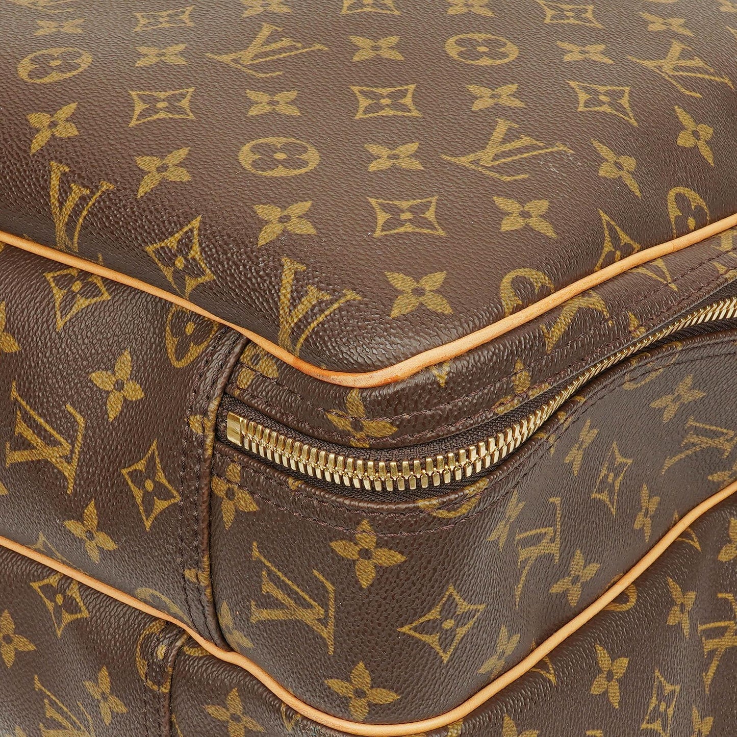 Louis Vuitton Alize 55 Monogram beschichtete Canvas Reisetasche