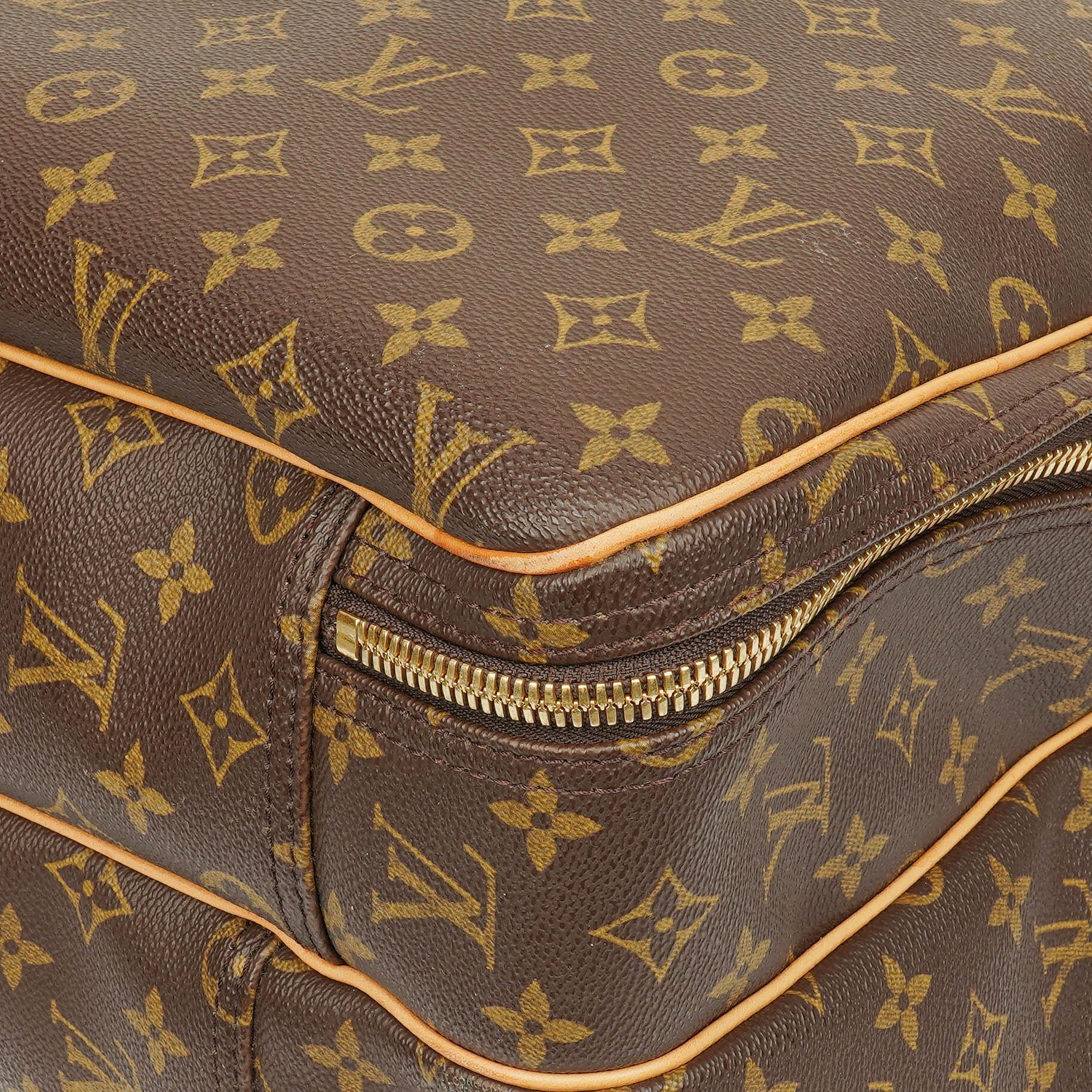 Louis Vuitton Alize 55 Monogram beschichtete Canvas Reisetasche