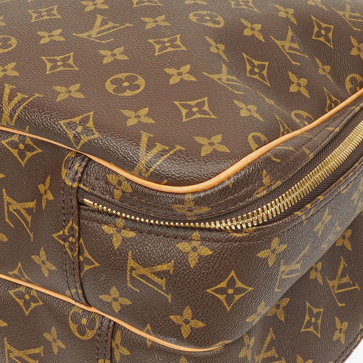 Louis Vuitton Alize 55 Monogram beschichtete Canvas Reisetasche