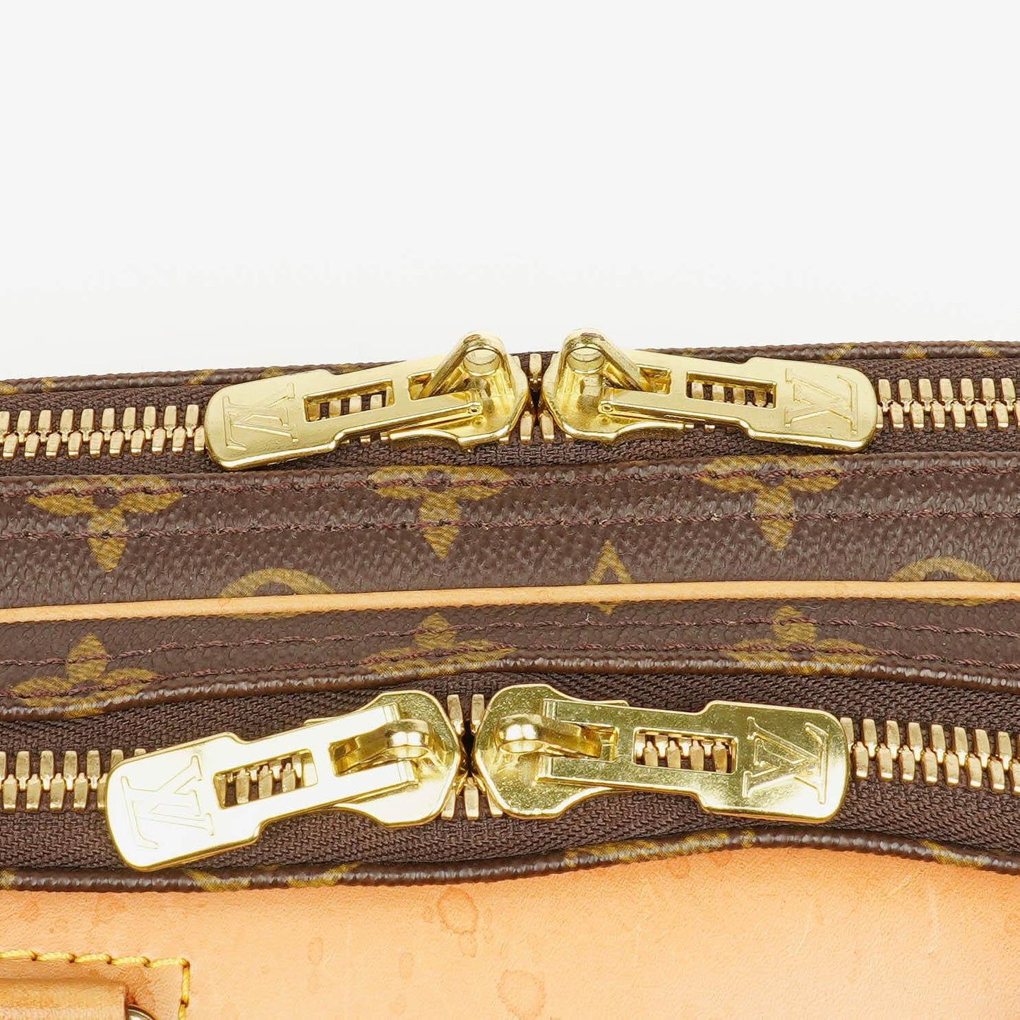 Louis Vuitton Alize 55 Monogram beschichtete Canvas Reisetasche