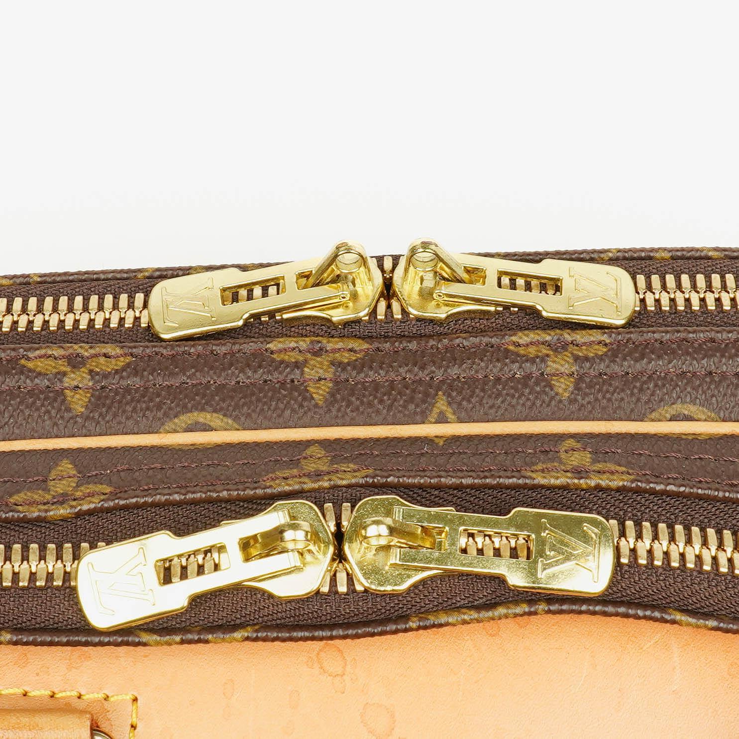 Louis Vuitton Alize 55 Monogram beschichtete Canvas Reisetasche