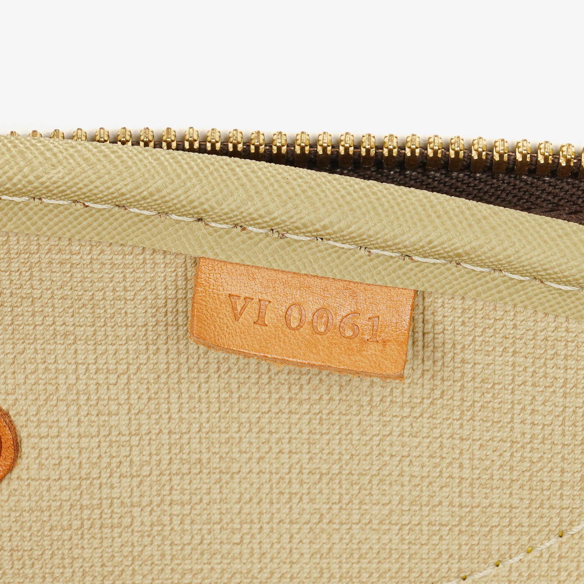 Louis Vuitton Alize 55 Monogram beschichtete Canvas Reisetasche