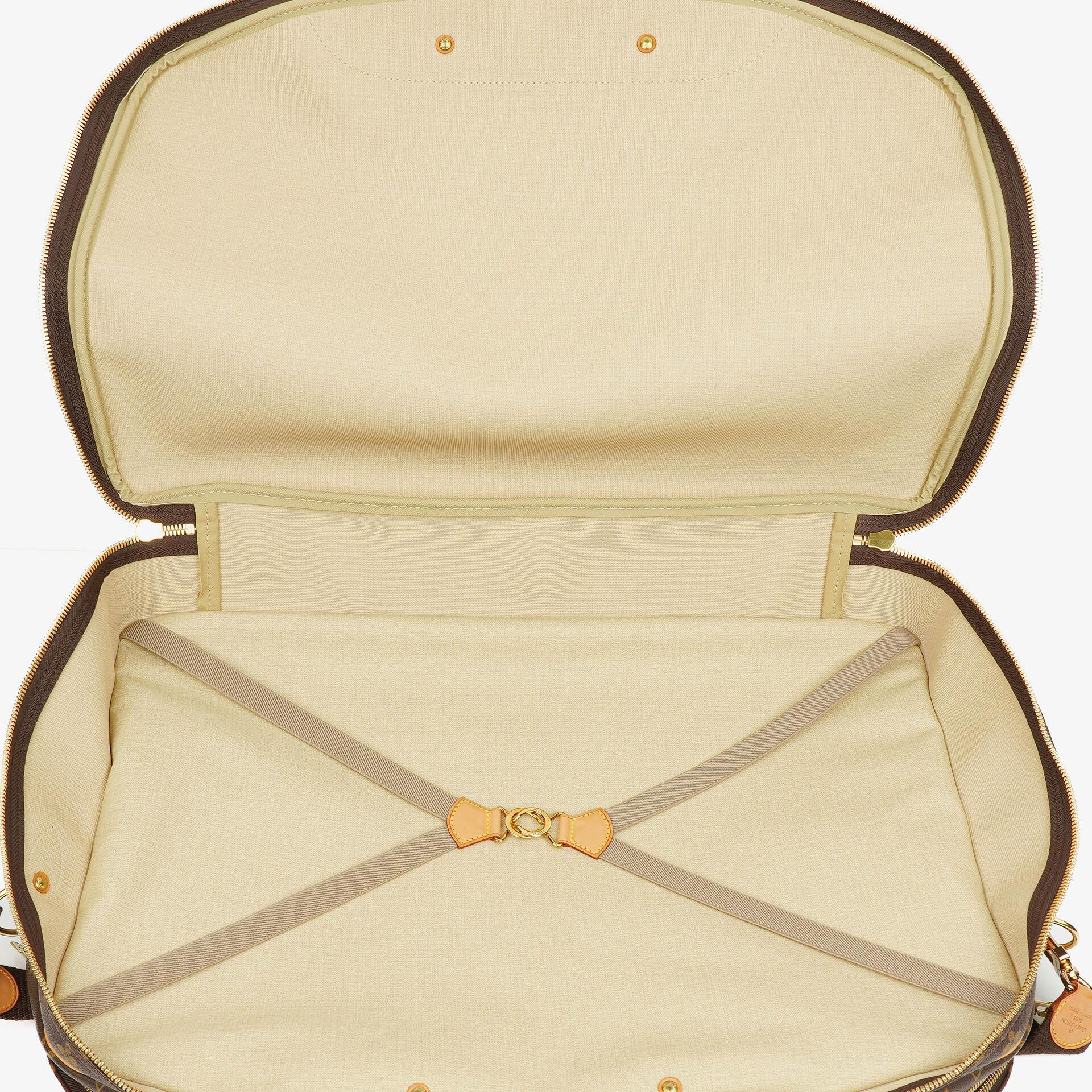 Louis Vuitton Alize 55 Monogram beschichtete Canvas Reisetasche