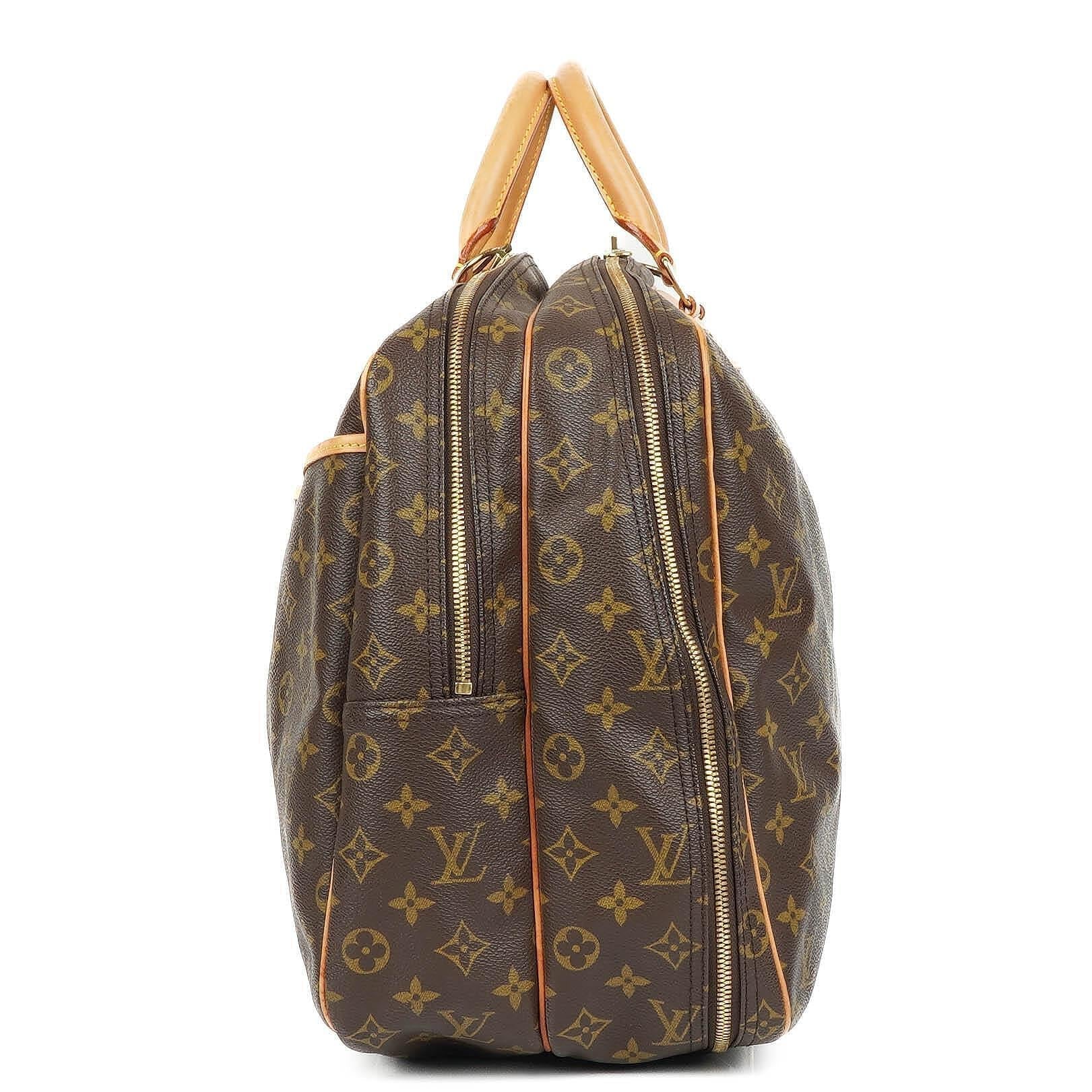 Louis Vuitton Alize Reisetasche aus Monogram beschichtetem Canvas