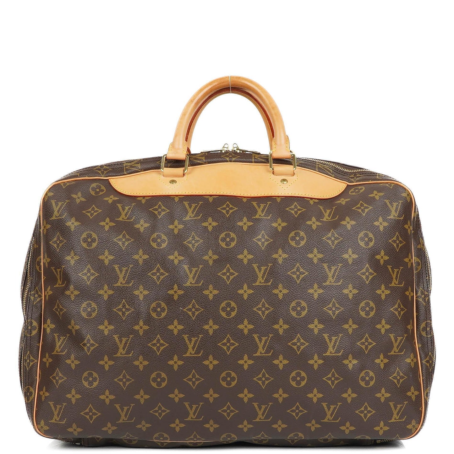 Louis Vuitton Alize Reisetasche aus Monogram beschichtetem Canvas
