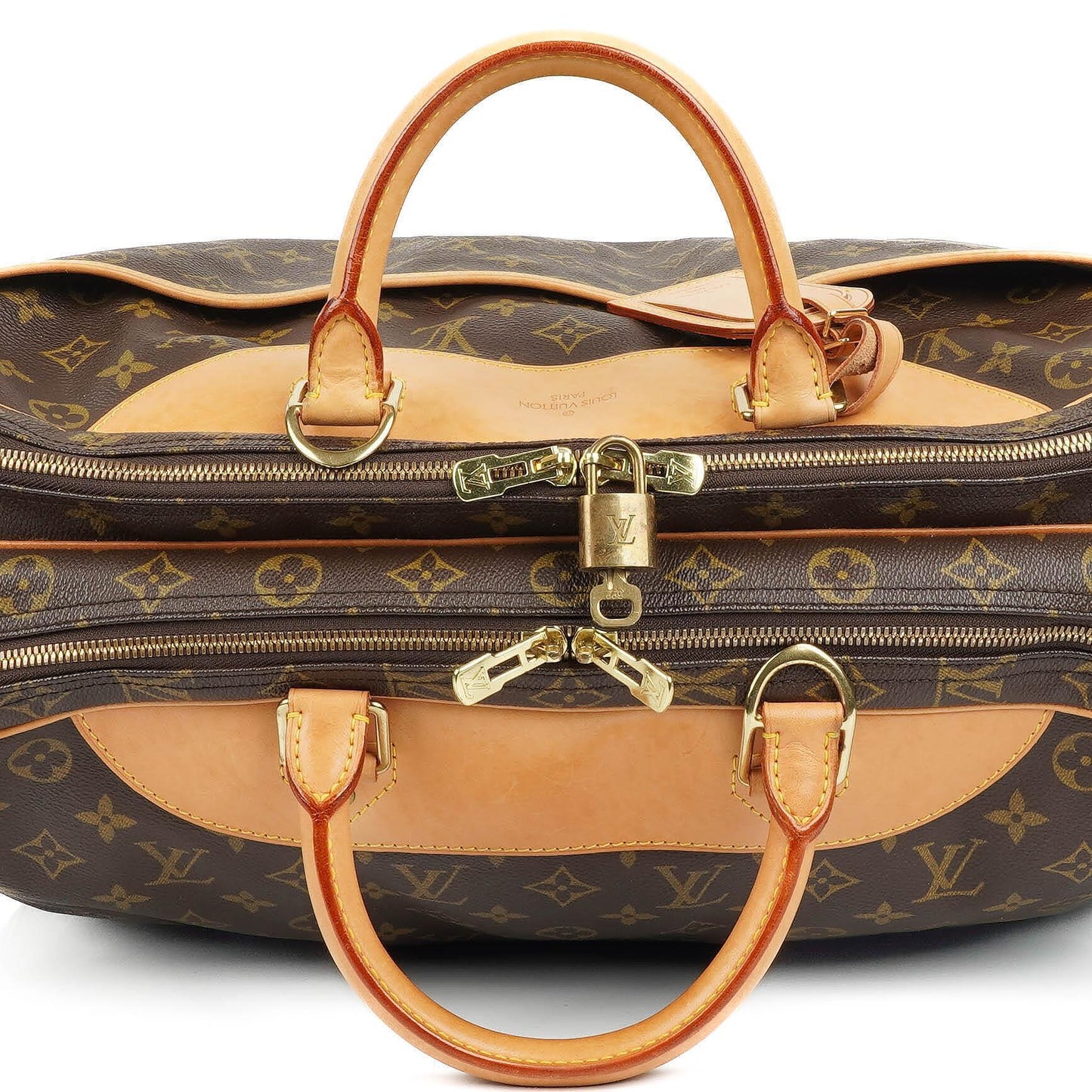 Louis Vuitton Alize Reisetasche aus Monogram beschichtetem Canvas