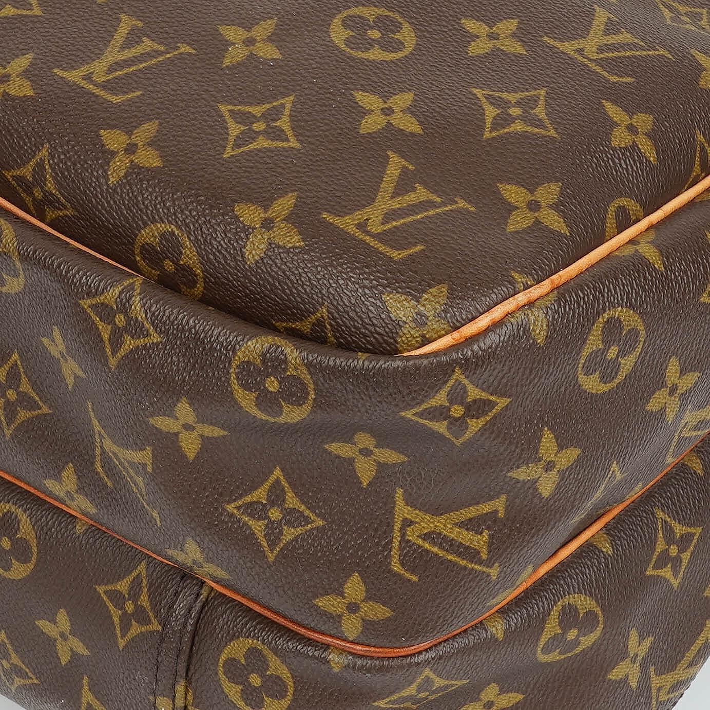 Louis Vuitton Alize Reisetasche aus Monogram beschichtetem Canvas