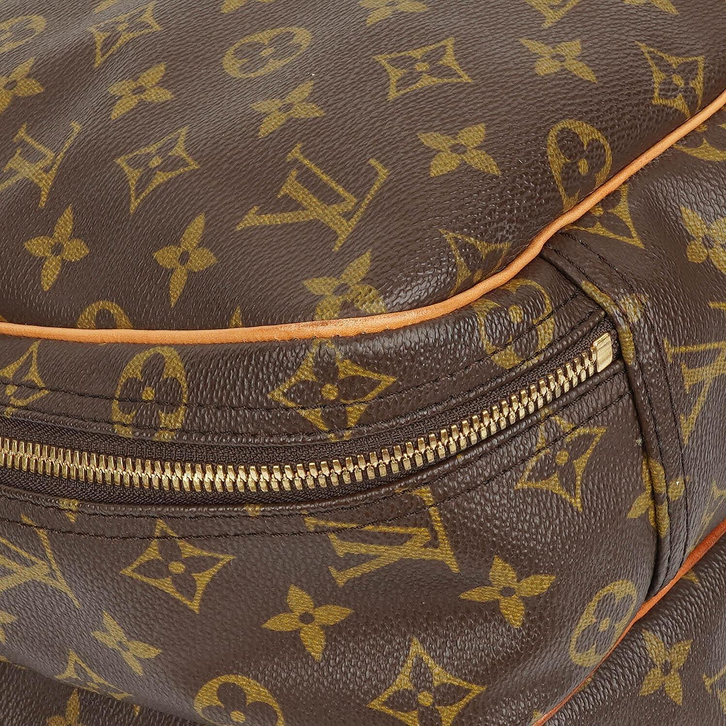Louis Vuitton Alize Reisetasche aus Monogram beschichtetem Canvas