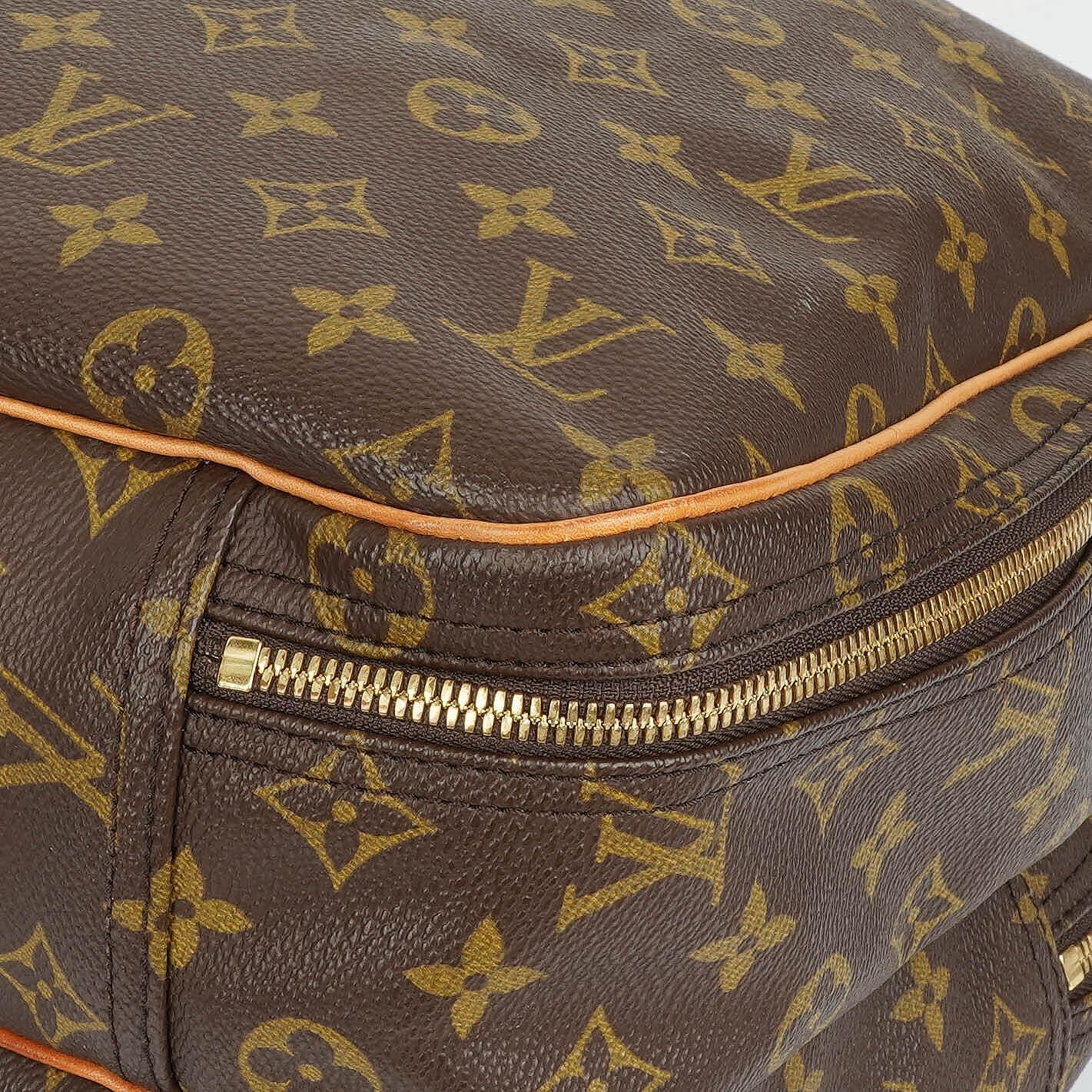 Louis Vuitton Alize Reisetasche aus Monogram beschichtetem Canvas