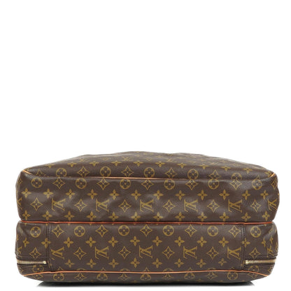 Louis Vuitton Alize Reisetasche aus Monogram beschichtetem Canvas