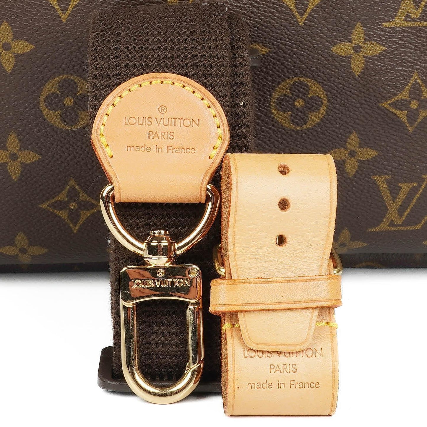 Louis Vuitton Alize Reisetasche aus Monogram beschichtetem Canvas