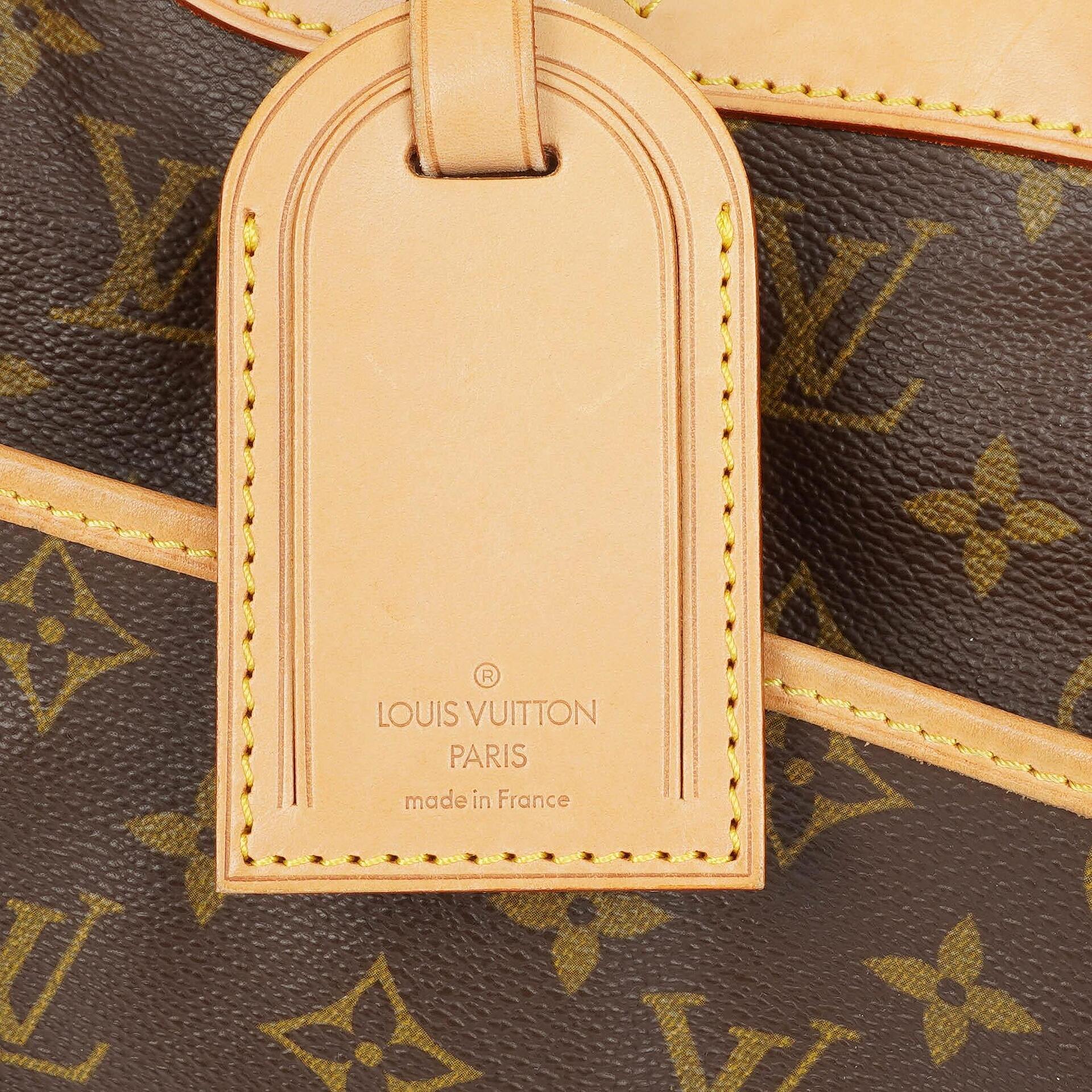 Louis Vuitton Alize Reisetasche aus Monogram beschichtetem Canvas