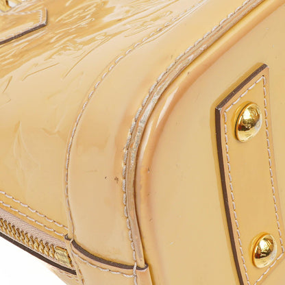 Louis Vuitton Alma BB Beige Monogram Vernis Lederhandtasche, 2013