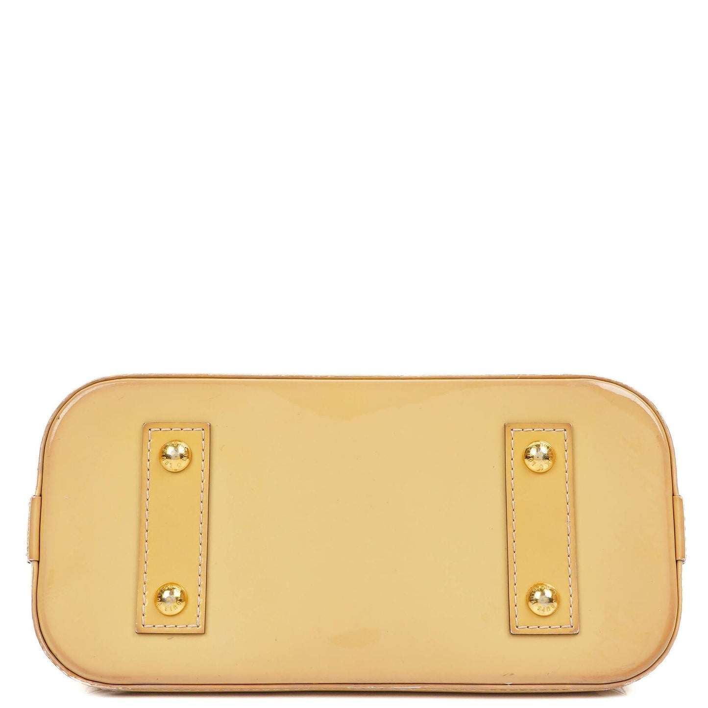 Louis Vuitton Alma BB Beige Monogram Vernis Lederhandtasche, 2013