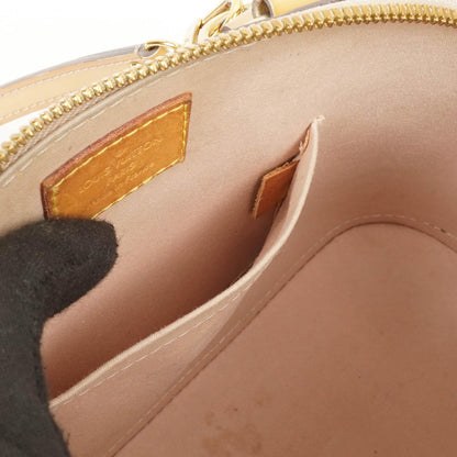 Louis Vuitton Alma BB Beige Monogram Vernis Lederhandtasche, 2013