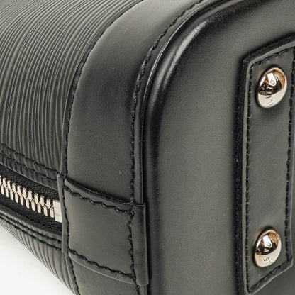 Louis Vuitton Alma BB Handtasche aus schwarzem Epi-Leder