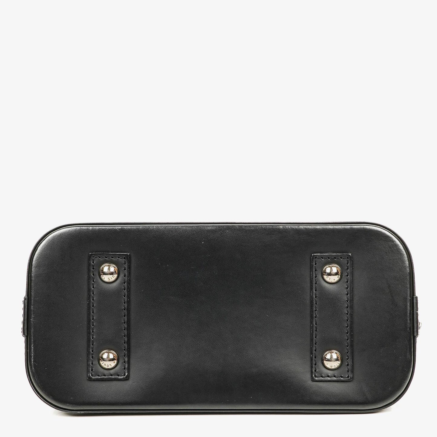 Louis Vuitton Alma BB Handtasche aus schwarzem Epi-Leder