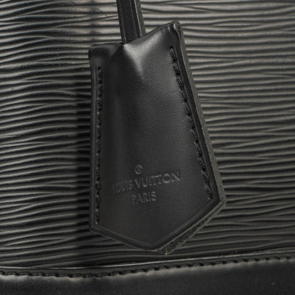 Louis Vuitton Alma BB Handtasche aus schwarzem Epi-Leder