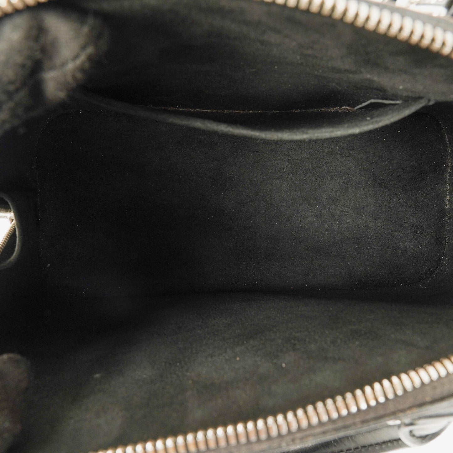 Louis Vuitton Alma BB Handtasche aus blauem Denim Epi Leder