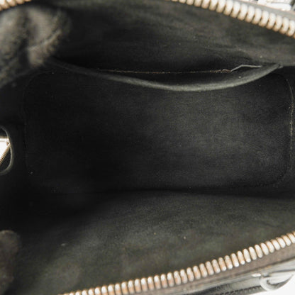 Louis Vuitton Alma BB Handtasche aus blauem Denim Epi Leder