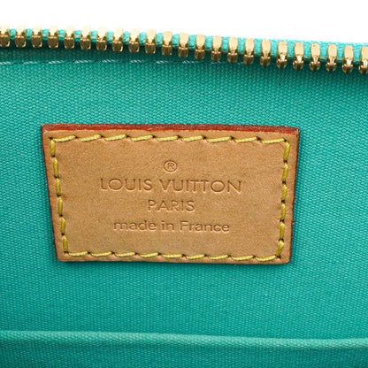 Louis Vuitton Alma BB Blue Lagon Monogram Vernis Leder Umhängetasche