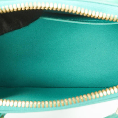 Louis Vuitton Alma BB Blue Lagon Monogram Vernis Leder Umhängetasche