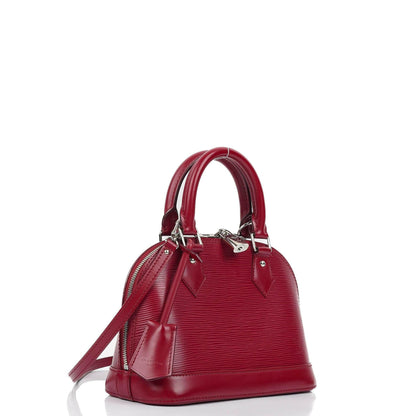 Louis Vuitton Alma BB Fuchsia EPI-Leder Handtasche