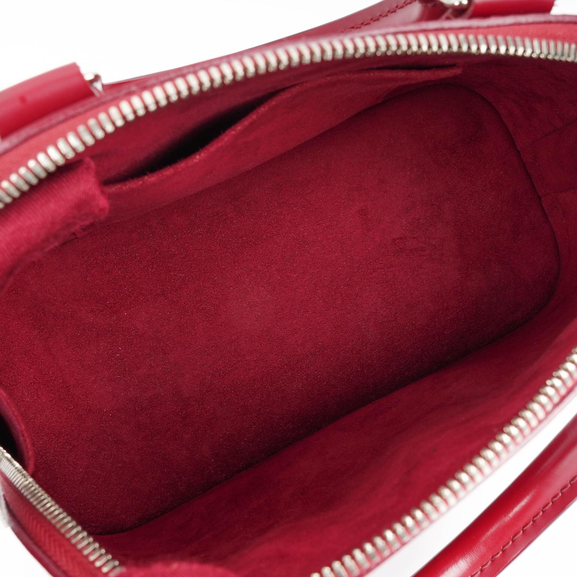 Louis Vuitton Alma BB Fuchsia EPI-Leder Handtasche