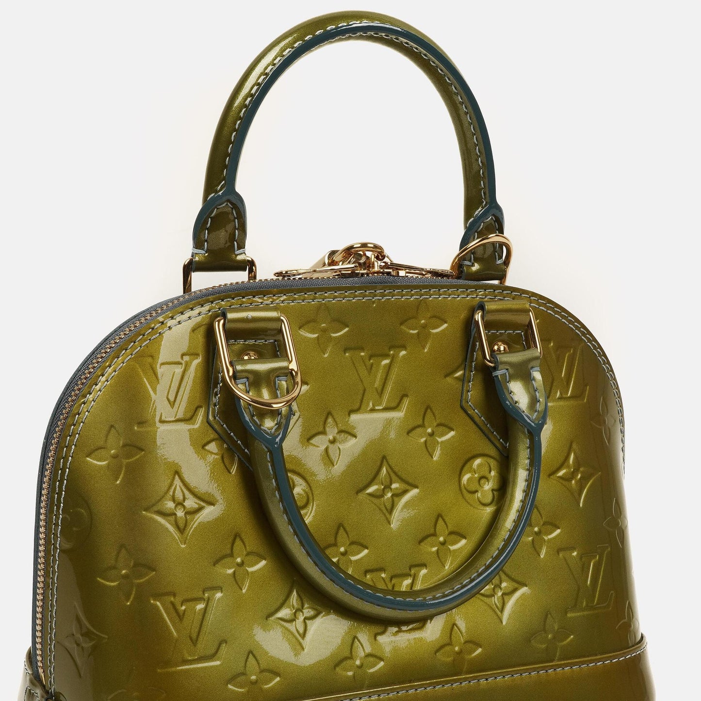 Louis Vuitton Alma BB Tasche Givre Monogram Vernis Leder 2011