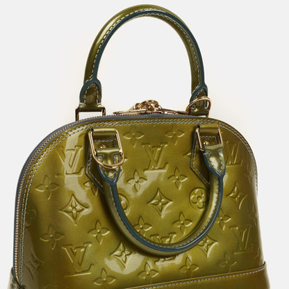 Louis Vuitton Alma BB Tasche Givre Monogram Vernis Leder 2011