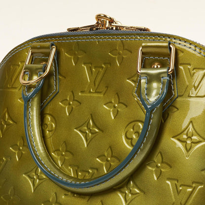 Louis Vuitton Alma BB Tasche Givre Monogram Vernis Leder 2011