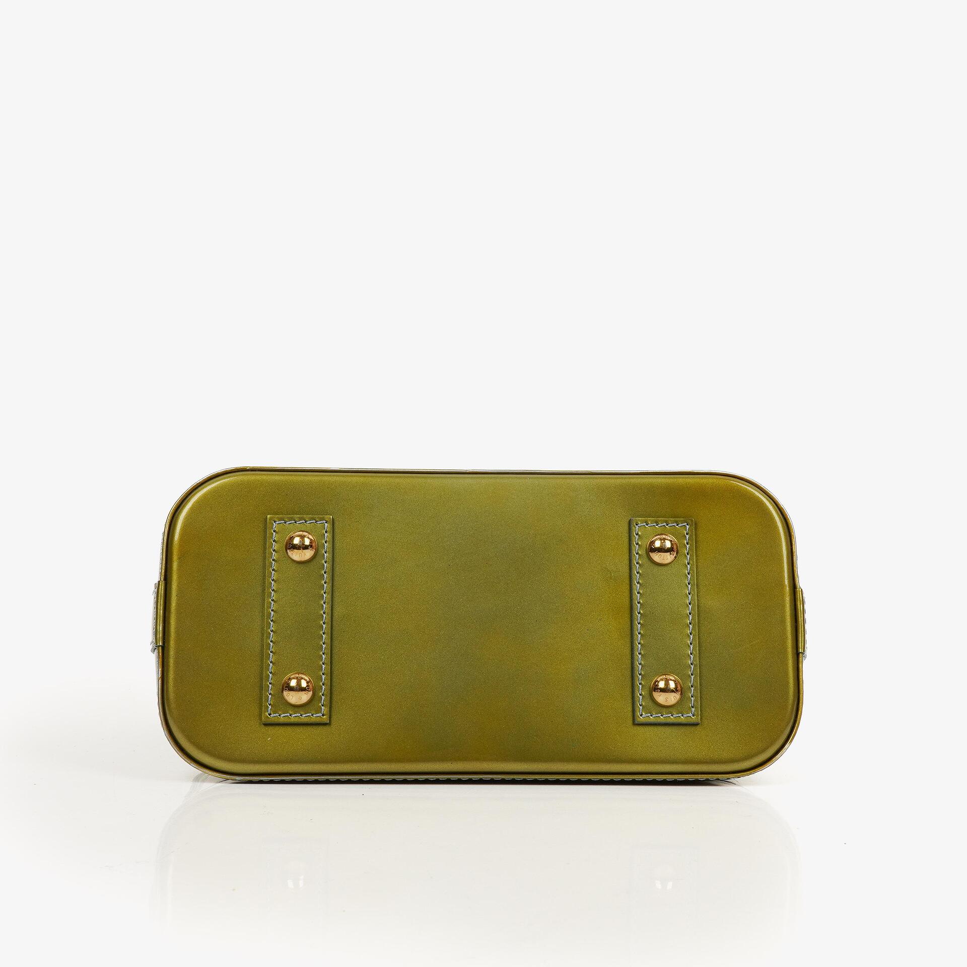 Louis Vuitton Alma BB Tasche Givre Monogram Vernis Leder 2011