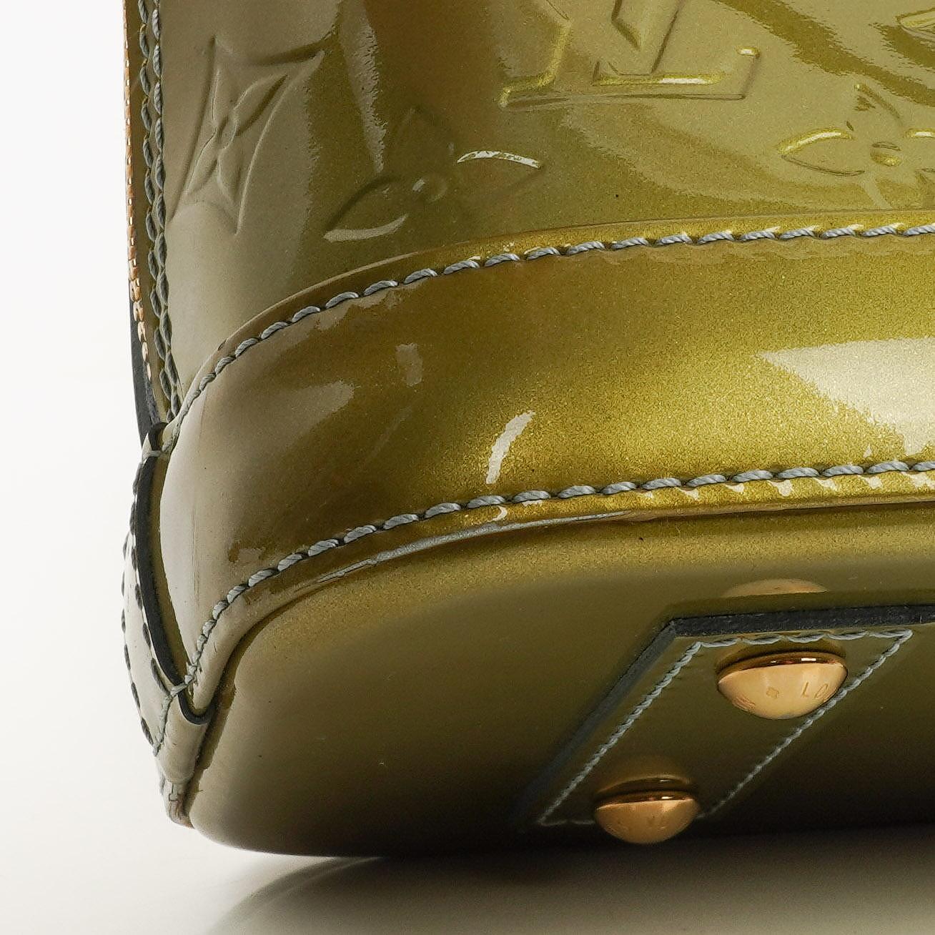 Louis Vuitton Alma BB Tasche Givre Monogram Vernis Leder 2011