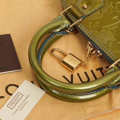 Louis Vuitton Alma BB Tasche Givre Monogram Vernis Leder 2011