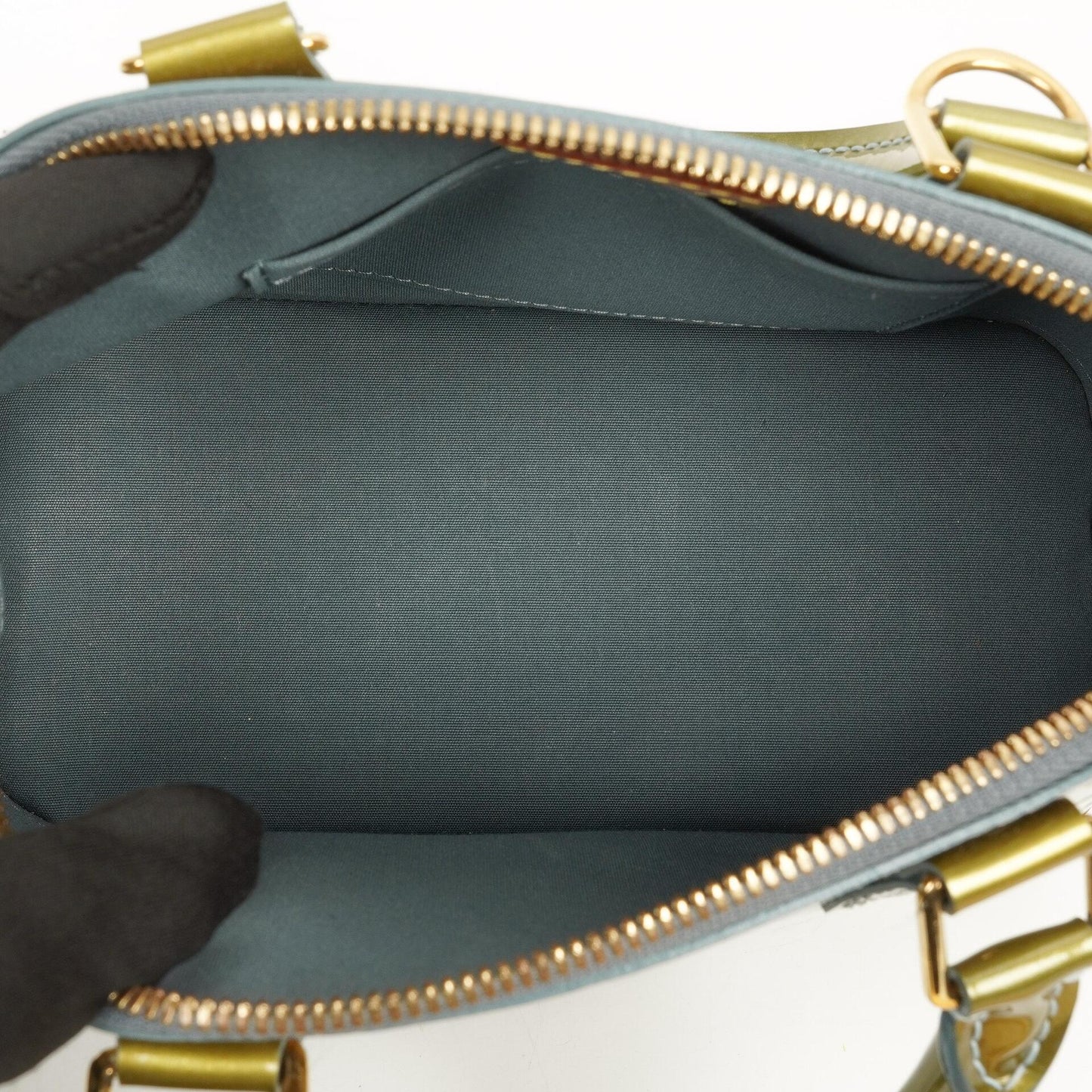 Louis Vuitton Alma BB Tasche Givre Monogram Vernis Leder 2011