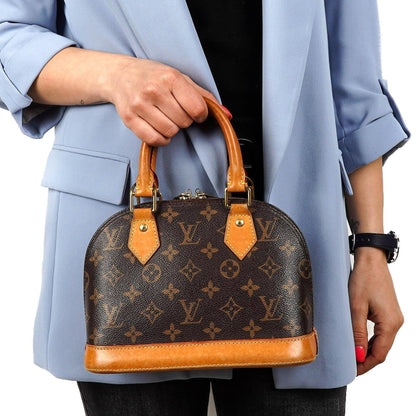 Louis Vuitton Alma BB Monogram Canvas