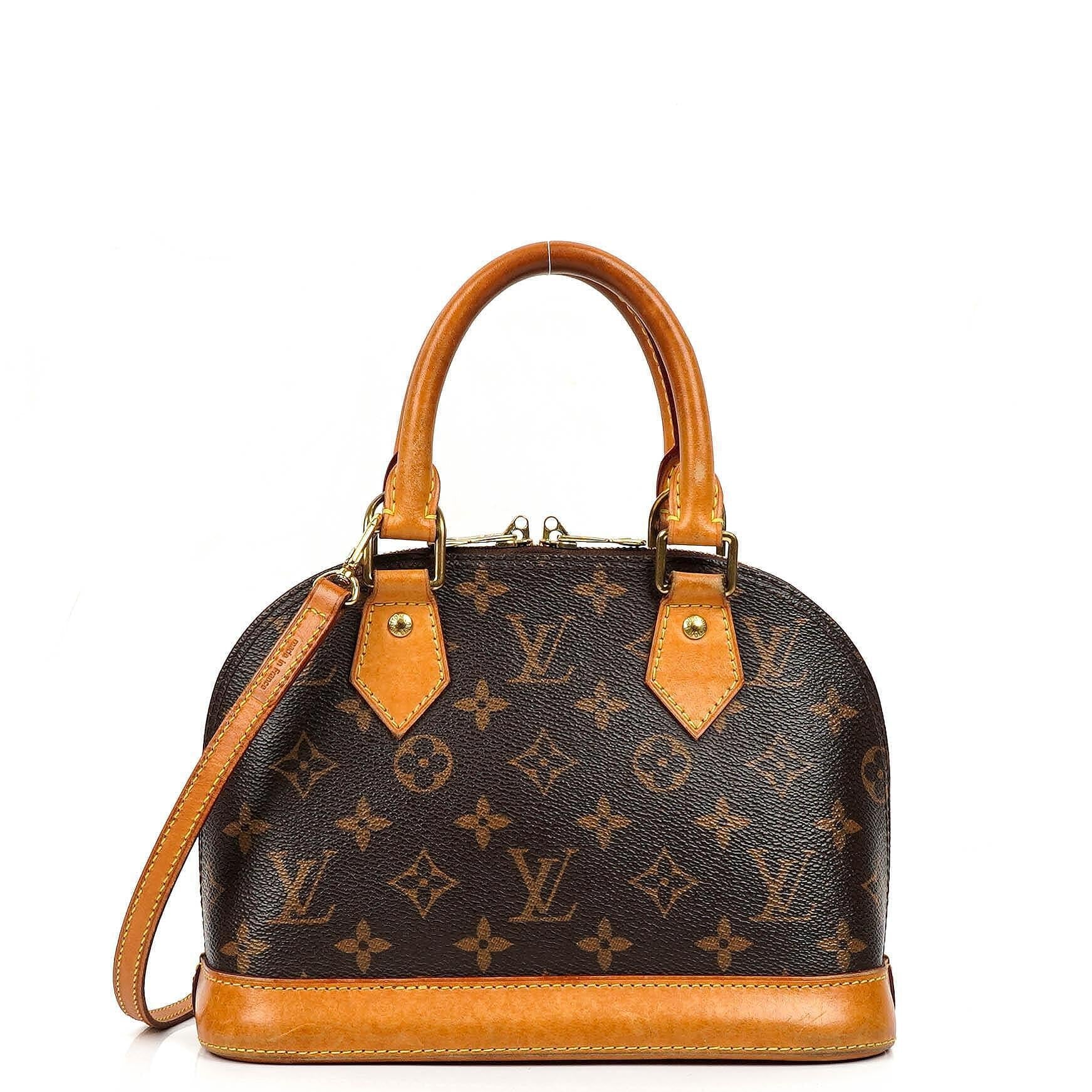 Louis Vuitton Alma BB Monogram Canvas