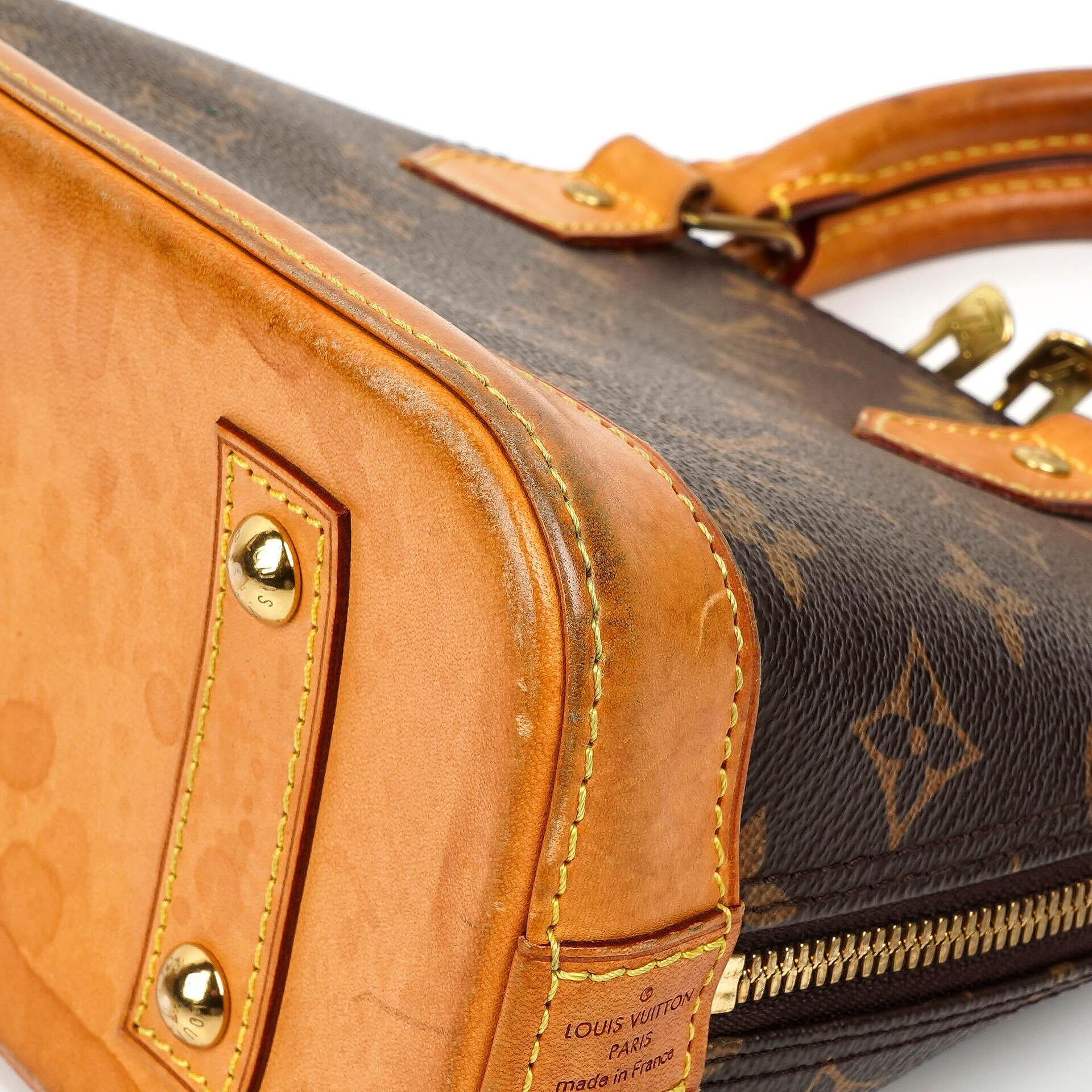 Louis Vuitton Alma BB Monogram Canvas